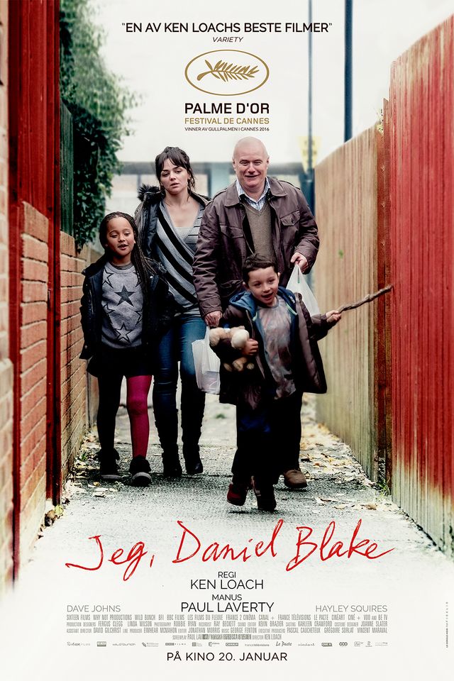 Hayley Squires og Dave Johns i I, Daniel Blake