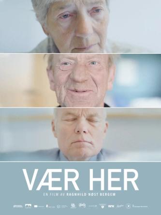 Plakat for 'Vær her'