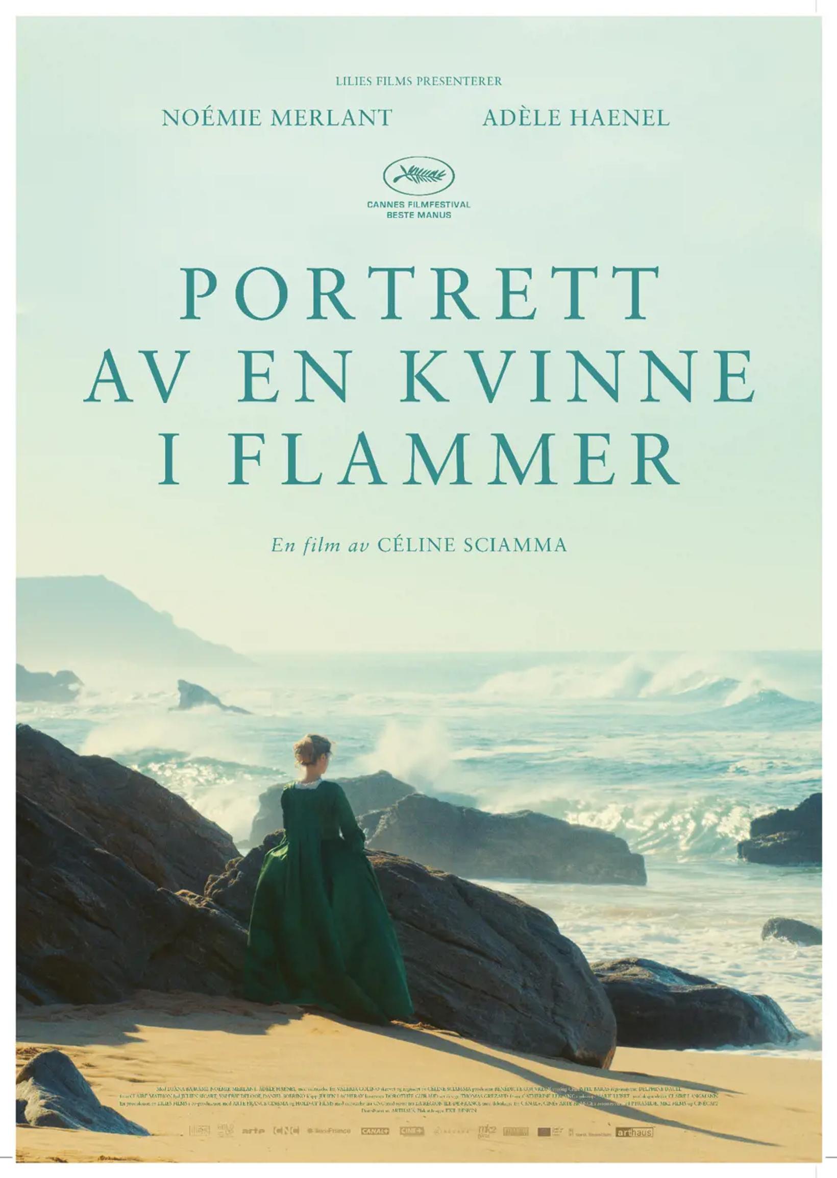Portrett av en kvinne i flammer