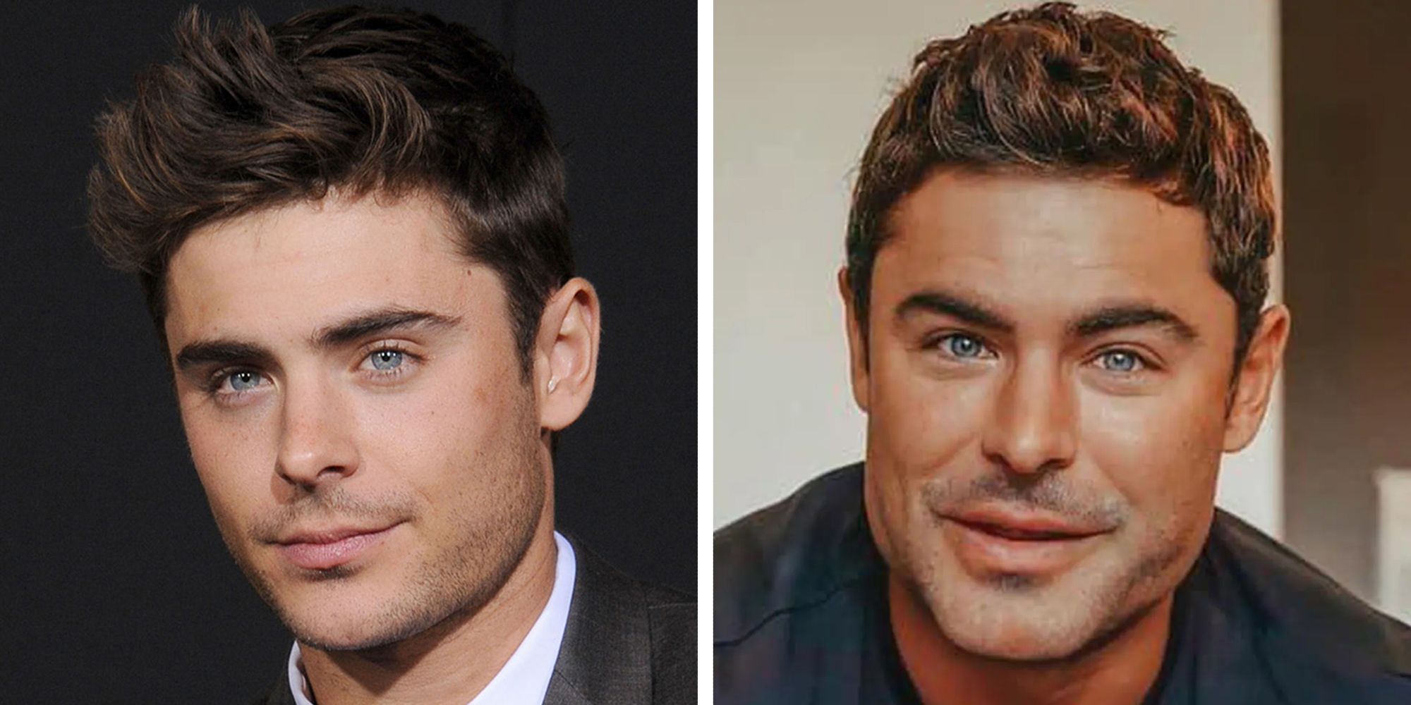 Zac Efron før/etter