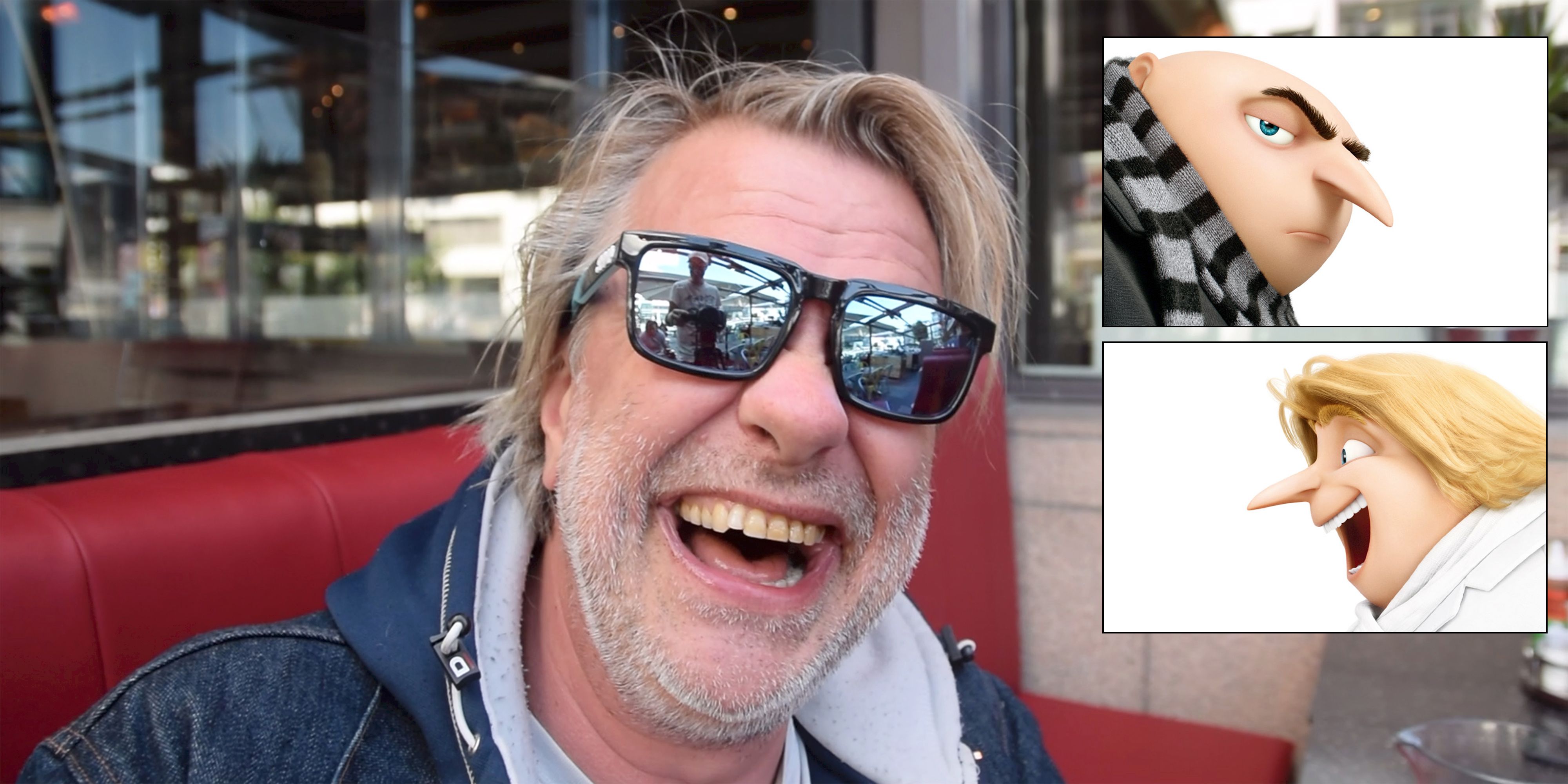 Alex Rosèn er Gru og Dru i Grusomme meg 3