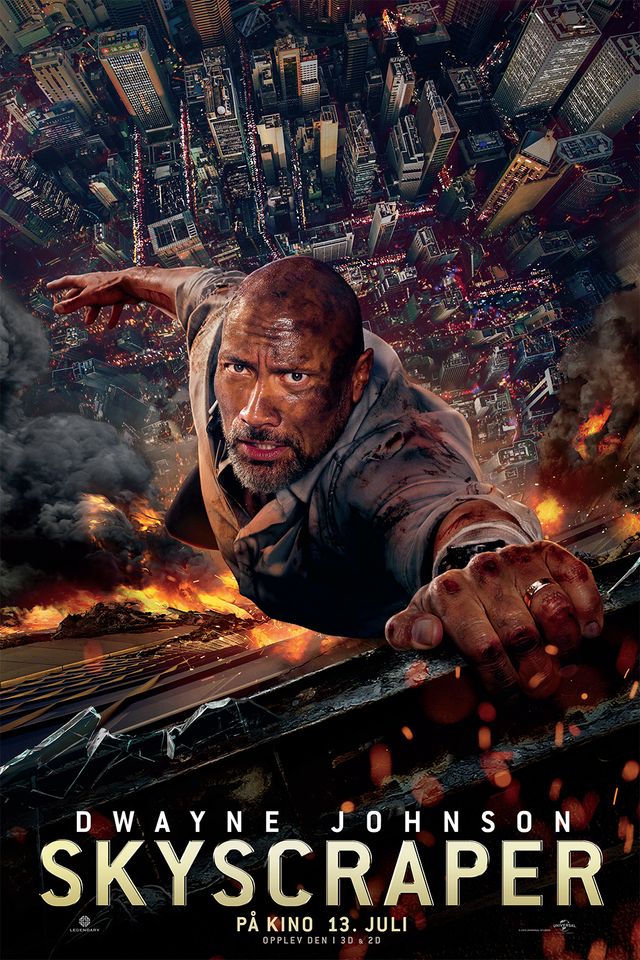 Dwayne Johnson i Skyscraper