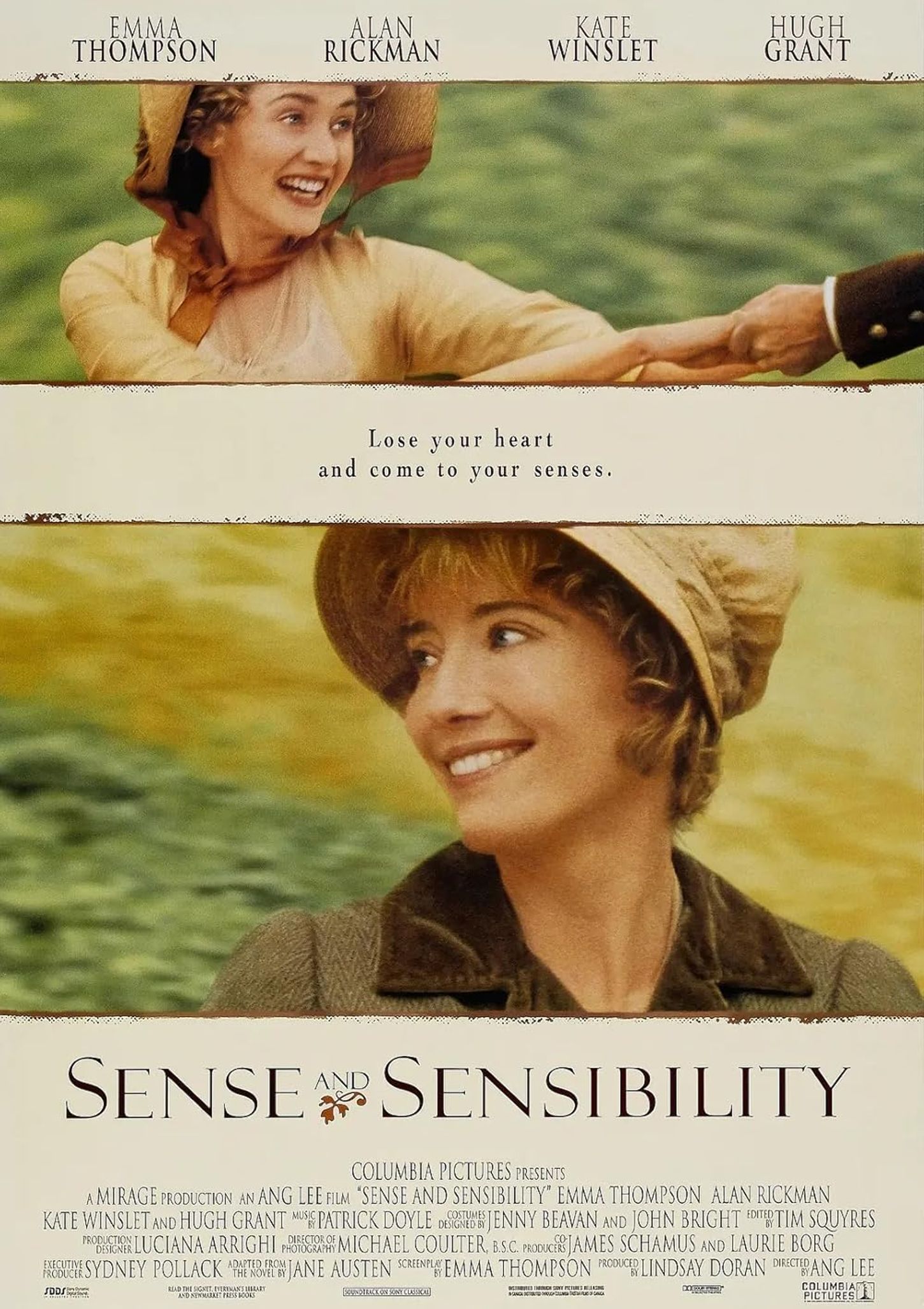 Plakat for 'Sense and Sensibility'