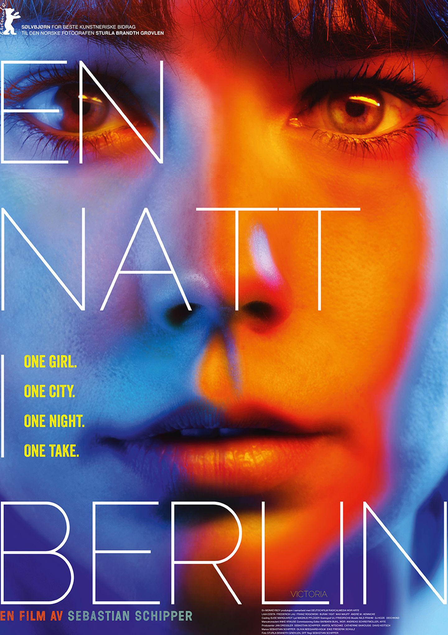 Plakat for 'En natt i Berlin'