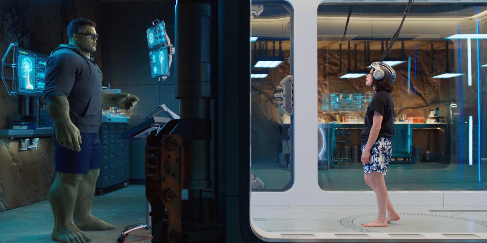 Mark Ruffalo og Tatiana Maslany i She-Hulk: Attourney at Law