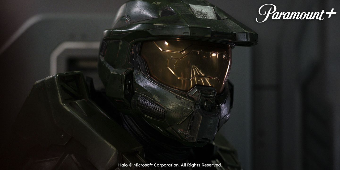 Halo med Paramount+-logo og legal lines