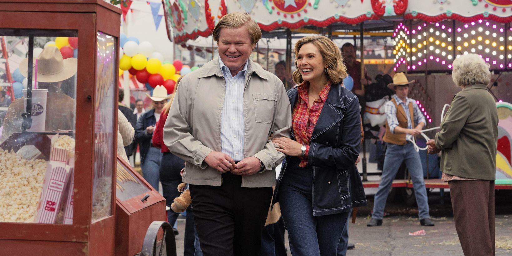 Jesse Plemons og Elizabeth Olsen i Love & Death