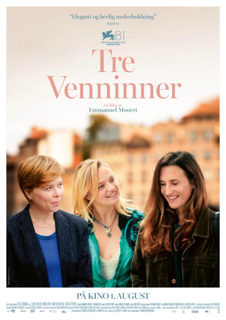 Plakat for 'Tre venninner'