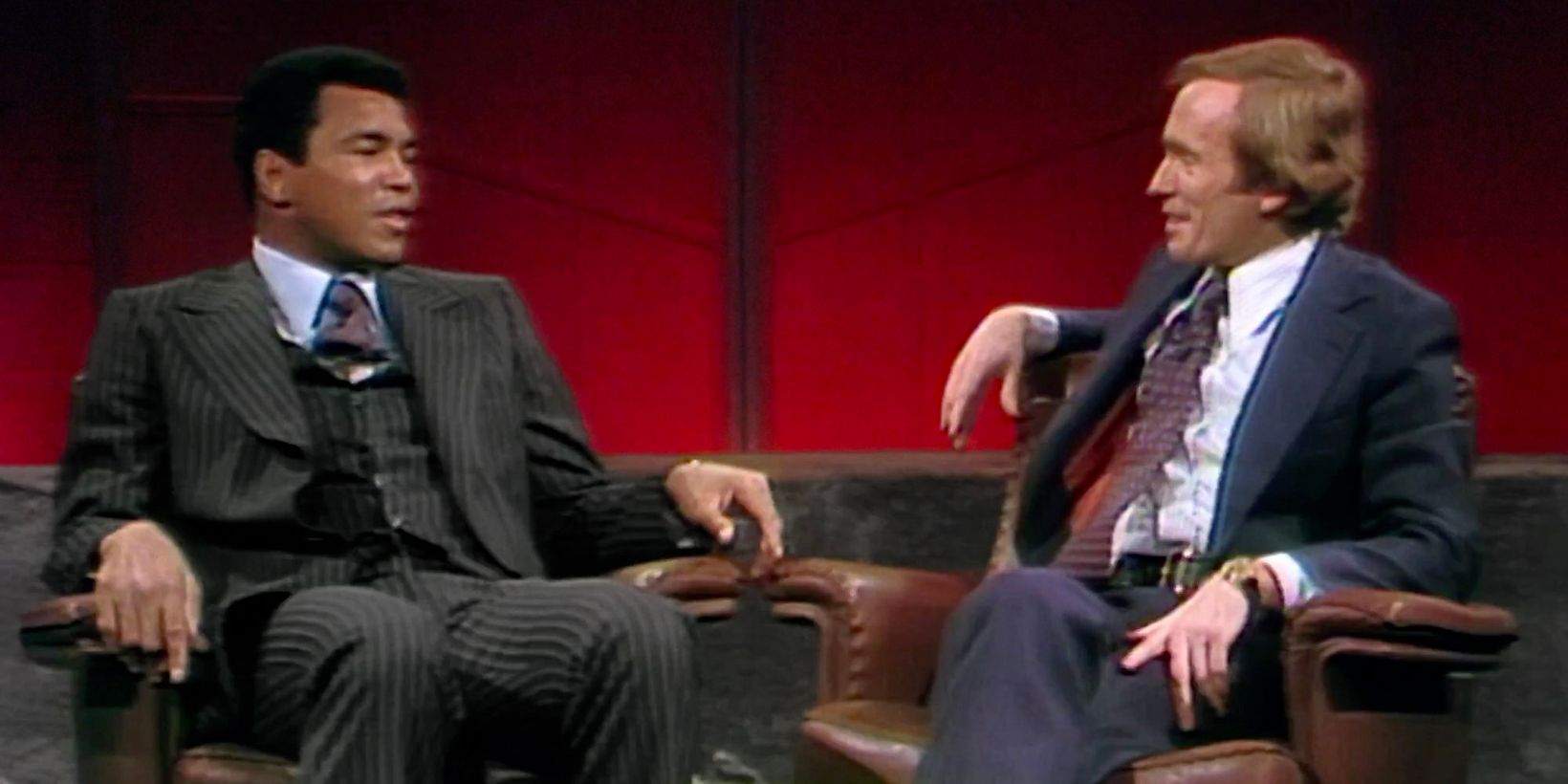 Muhammad Ali og Dick Cavett i Ali & Cavett: The Tale Of The Tapes