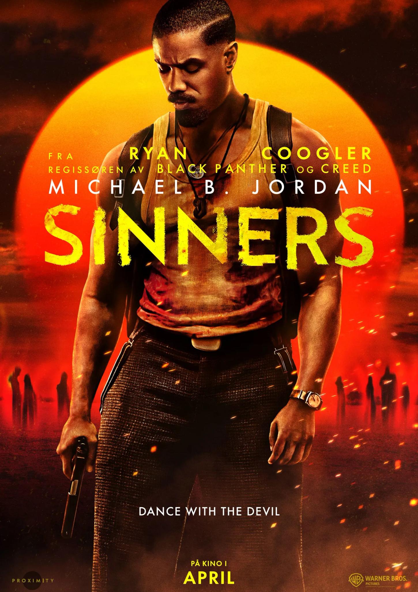Plakat for 'Sinners'