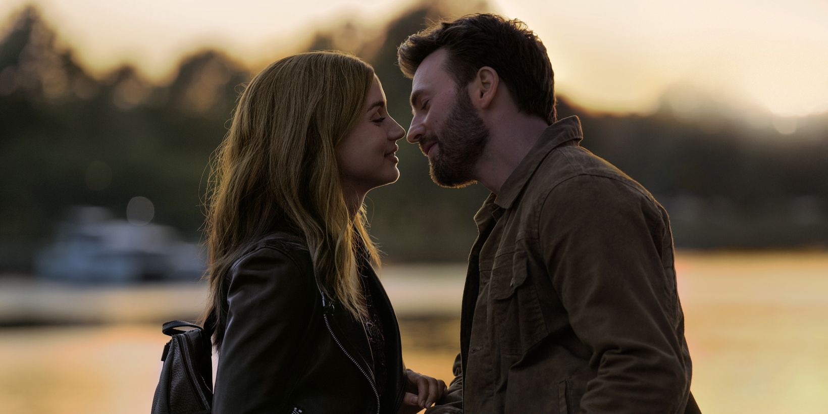 Ana de Armas og Chris Evans i Ghosted