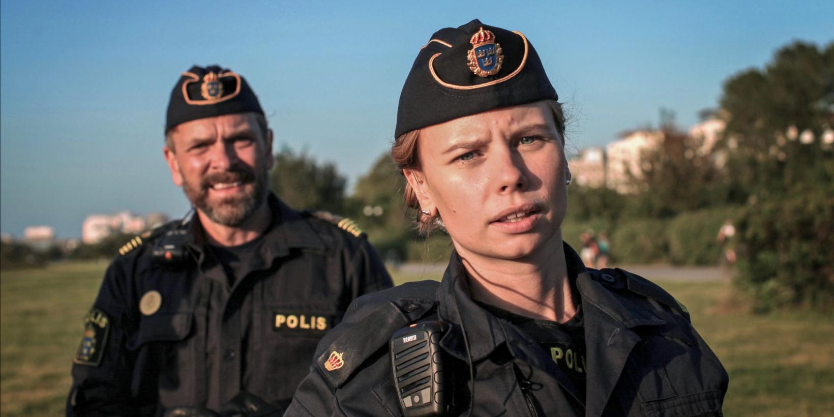 Den tynne blå linjen/Tunna blå linjen