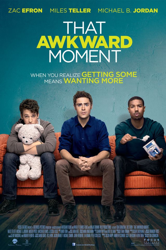 Michael B. Jordan og Zac Efron i That Awkward Moment