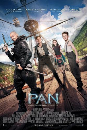 Plakat for 'Pan (3D, norsk tale)'