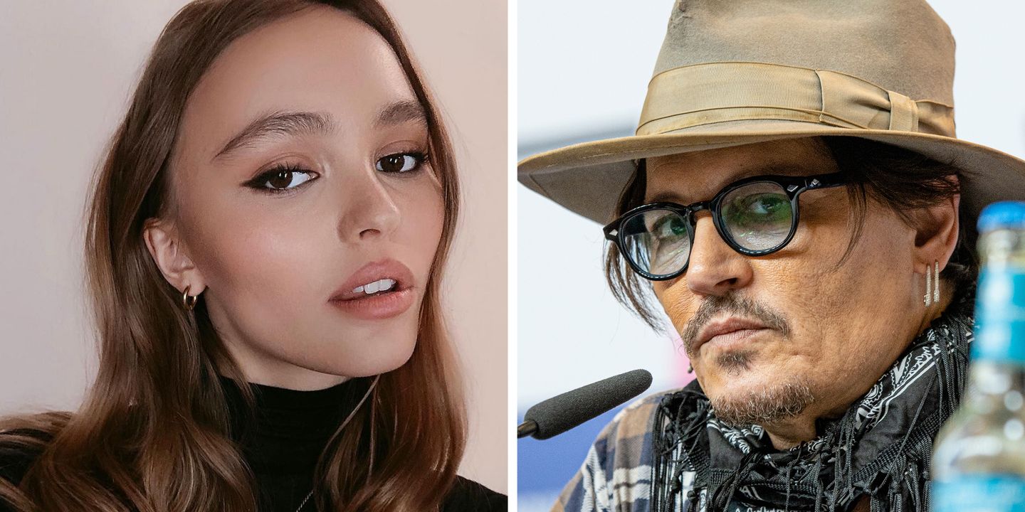 Lily-Rose Depp og Johnny Depp
