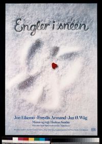 Plakat for 'Engler i sneen'