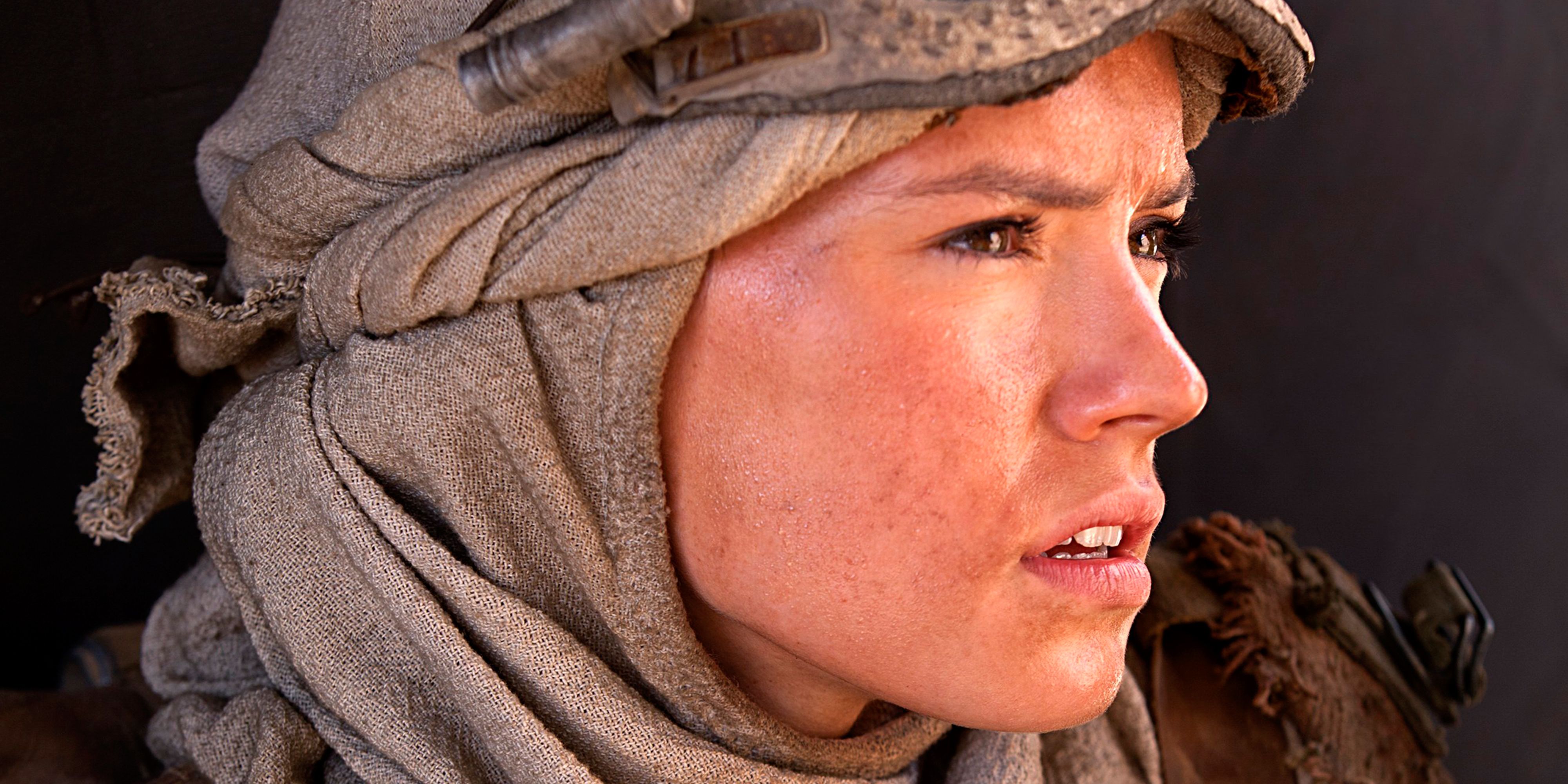 Daisy Ridley i Star Wars: The Force Awakens