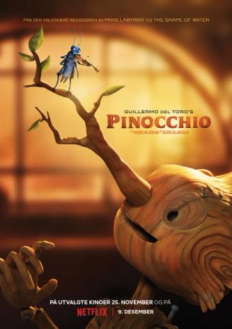 Plakat for ' Guillermo del Toro’s PINOCCHIO'