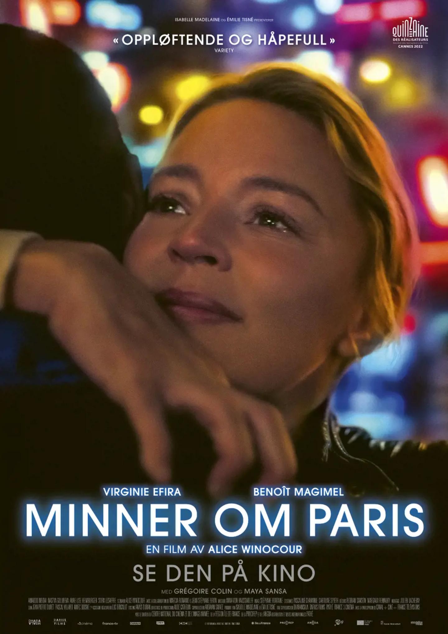 Plakat for 'Minner om Paris'