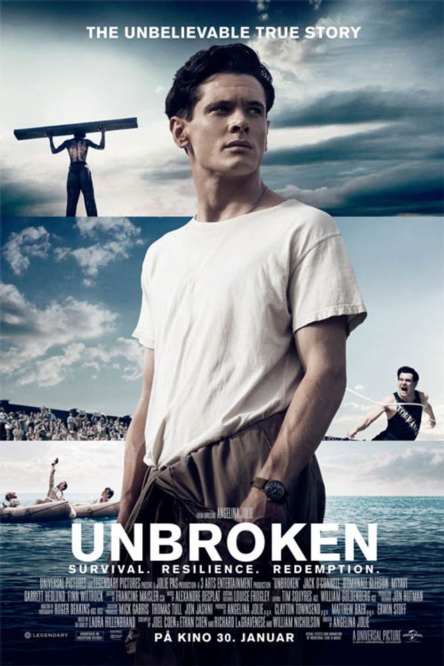 Garrett Hedlund og Jack O'Connell i Unbroken