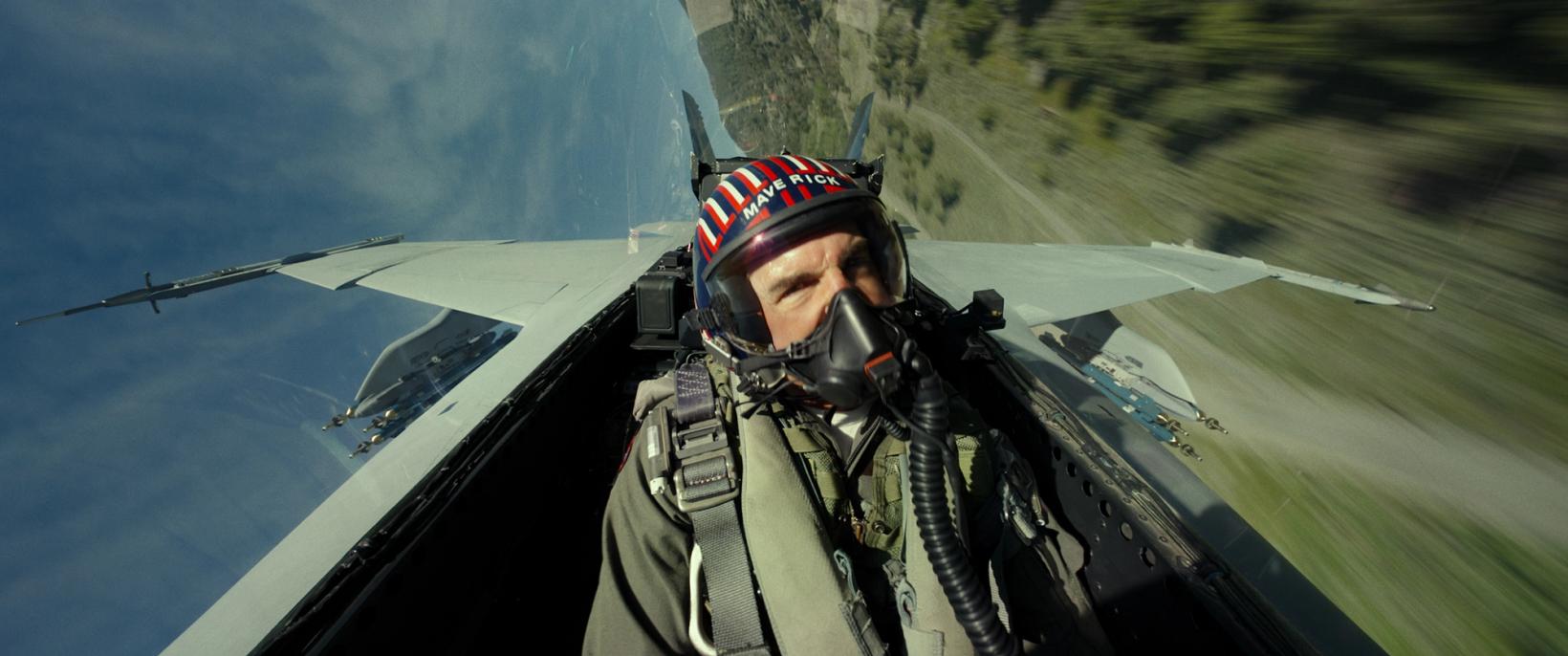 a person in a helicopter