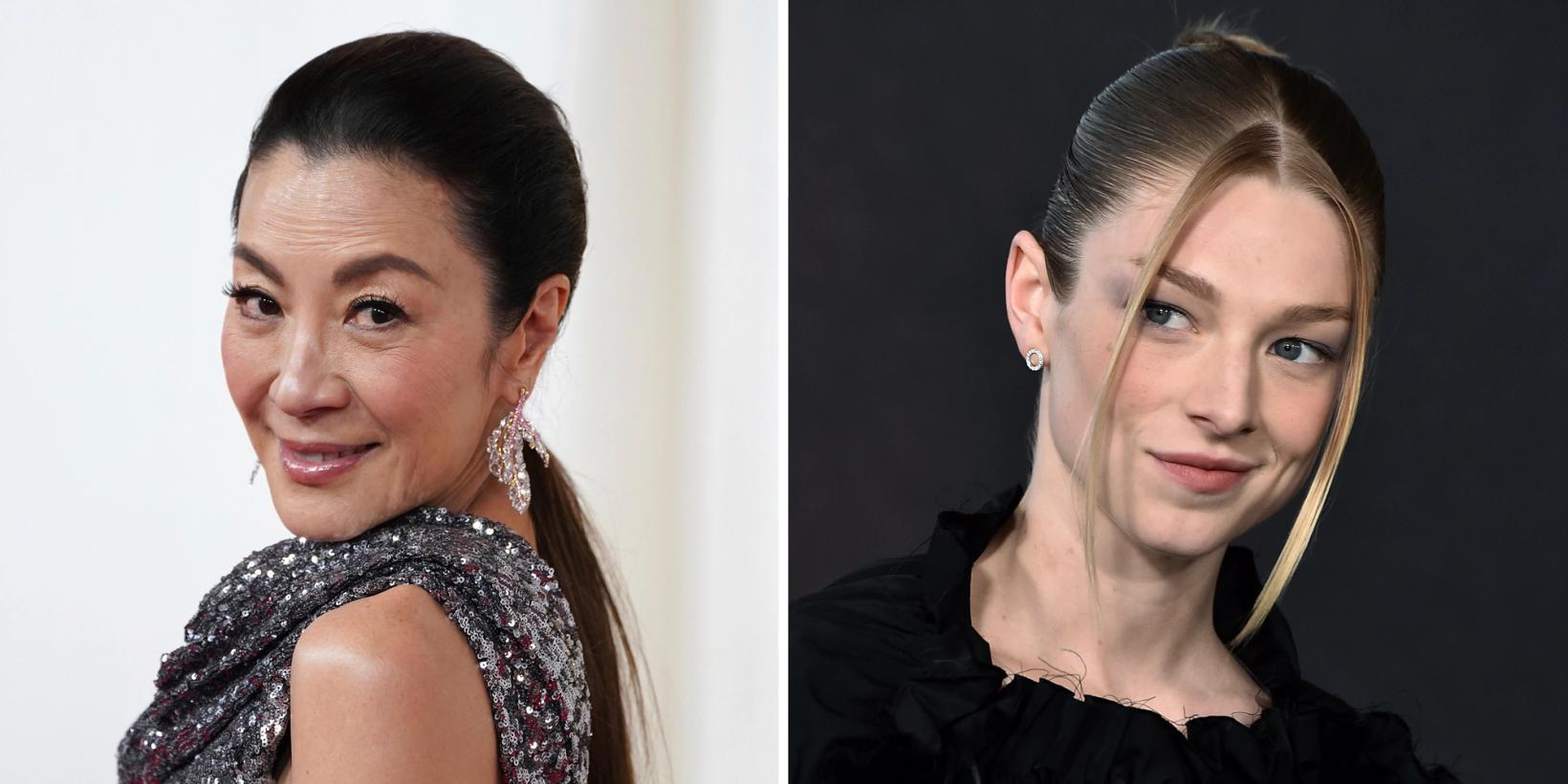 Michelle Yeoh og Hunter Schafer