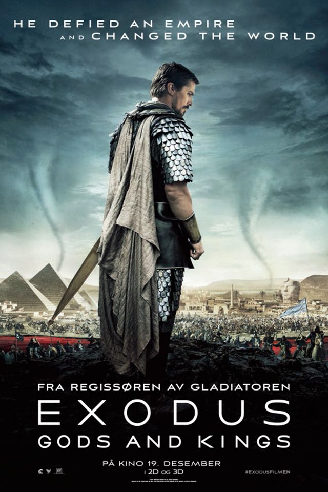 Christian Bale, John Turturro og Joel Edgerton i Exodus