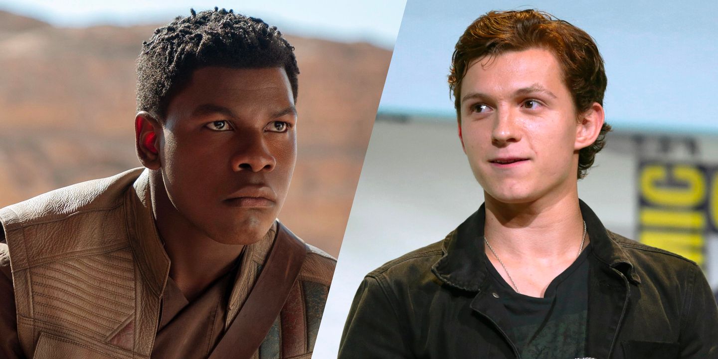 John Boyega og Tom Holland