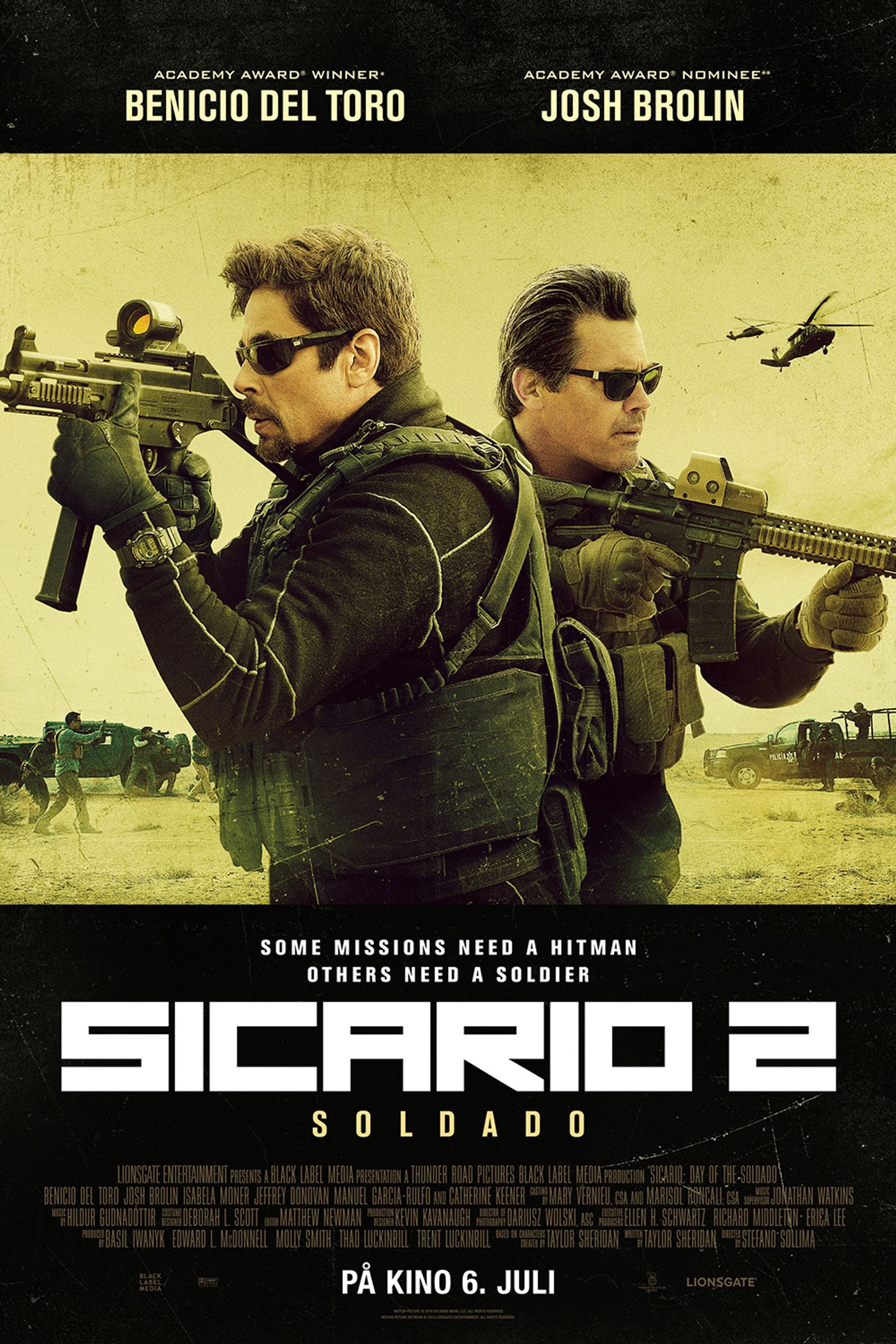 Plakat for 'Sicario 2: Soldado'