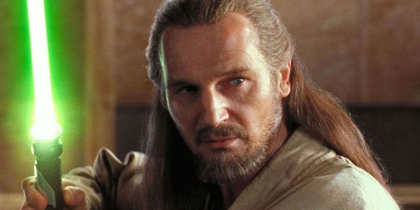Liam Neeson i Star Wars Episode I The Phantom Menace