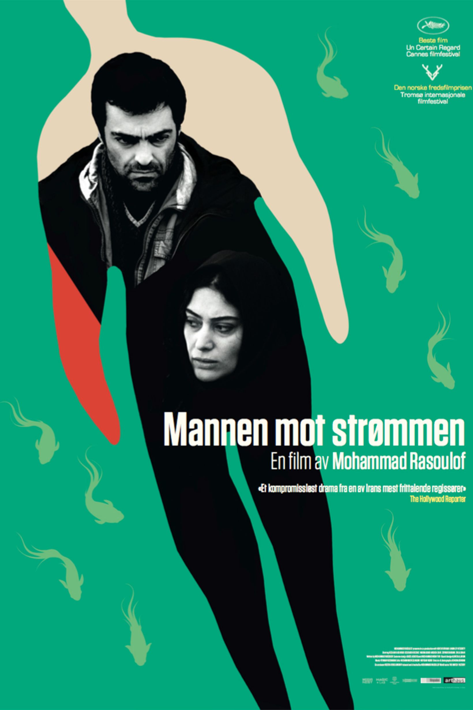 Plakat for 'Mannen mot strømmen'