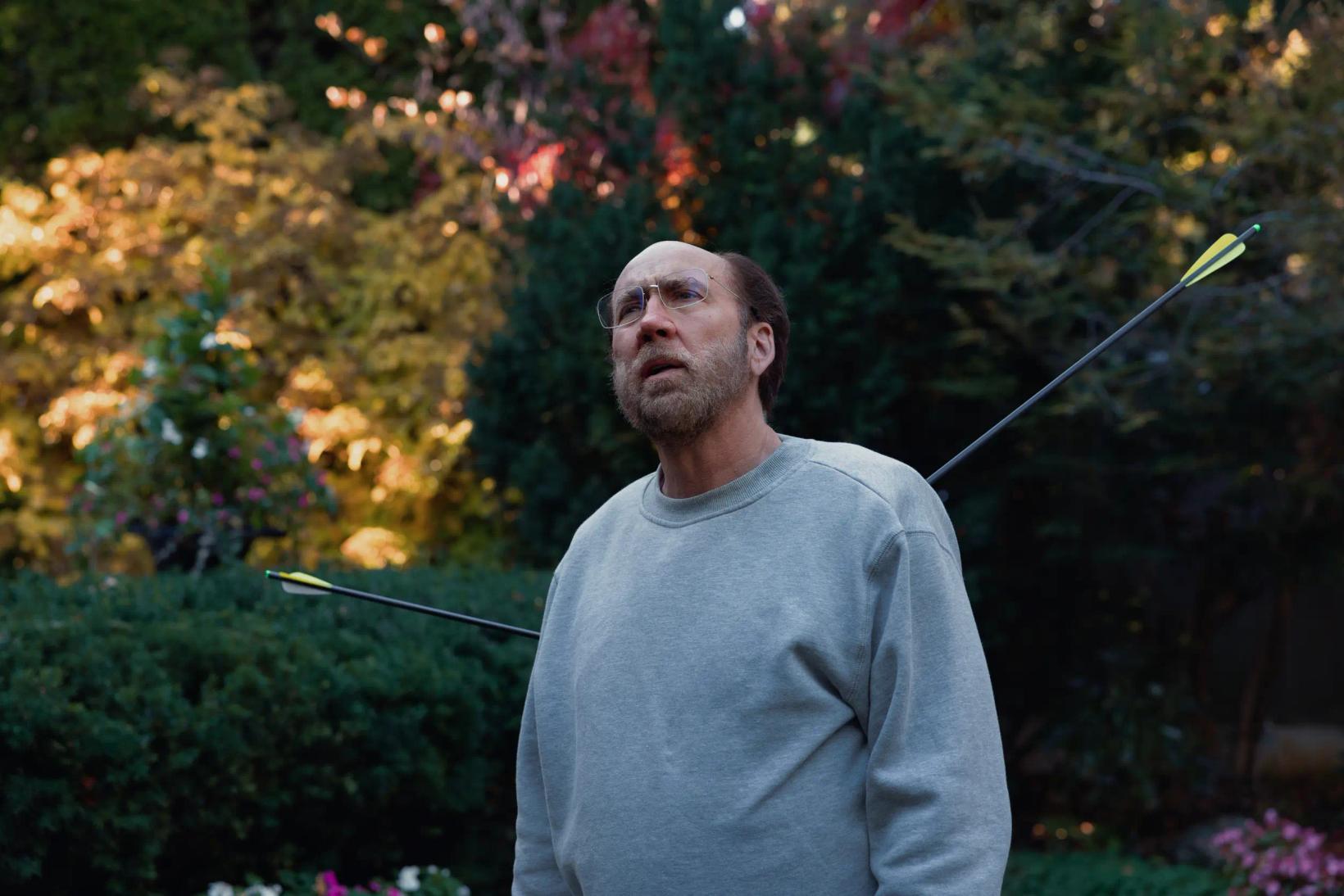 a man standing outside