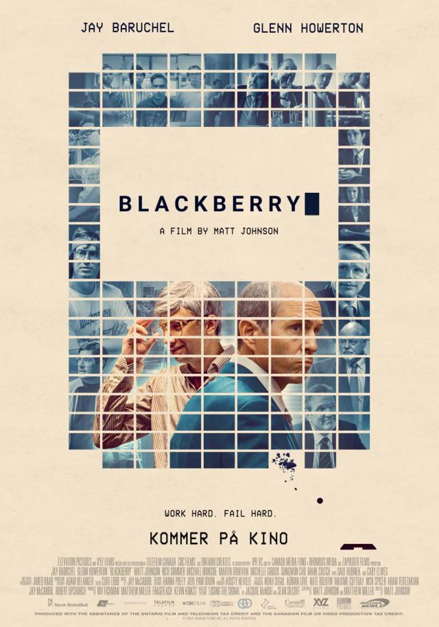 Plakat for 'BlackBerry'