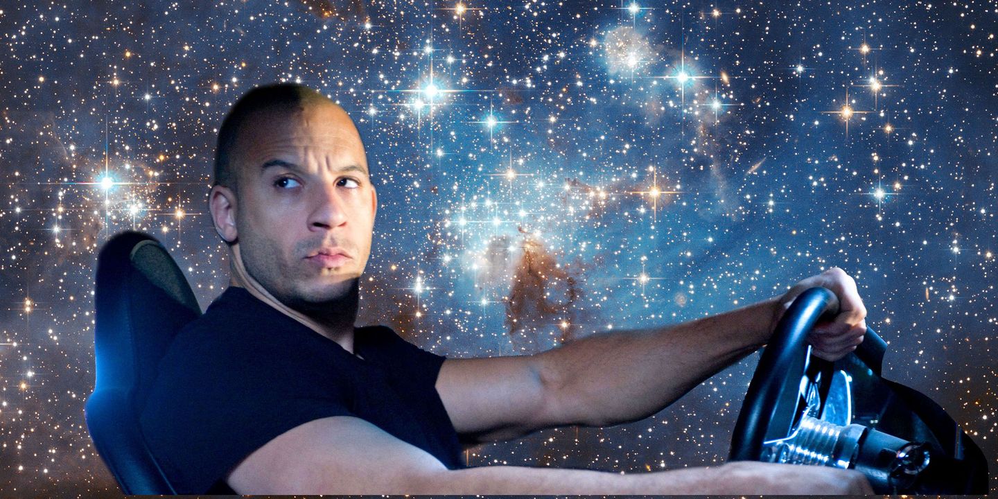 Vin Diesel Fast & Furious in space