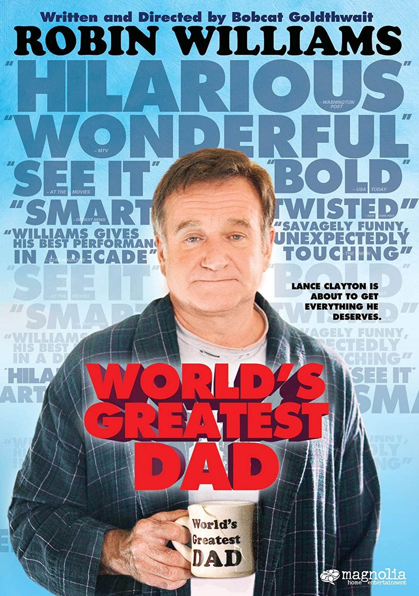 World’s Greatest Dad – villedende plakat