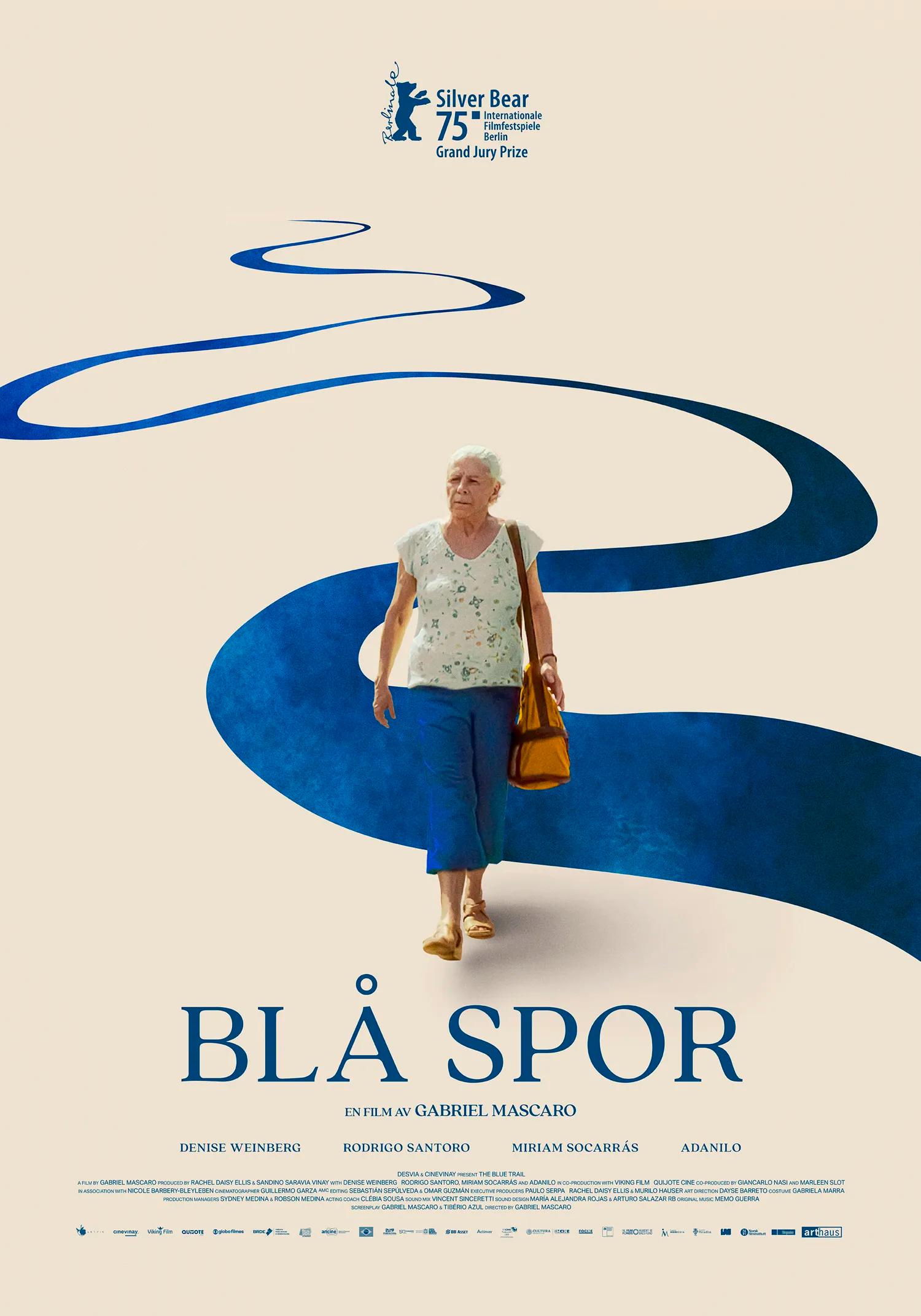 Plakat for Blå spor