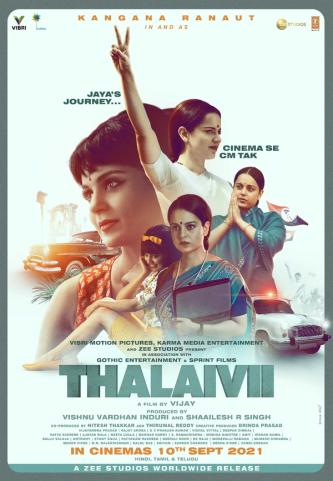 Plakat for 'Thalaivii'