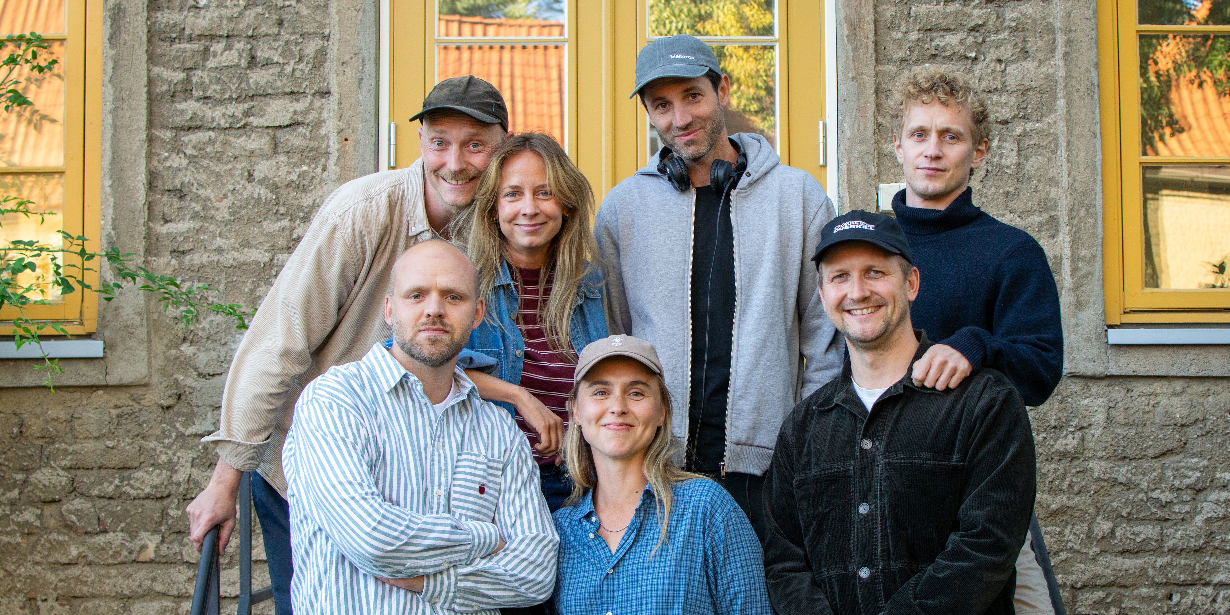 Fra øverst til venstre: Eirik Hvattum Bjørnstad, Vilde Klohs, Julian Hagemann, Johannes Roaldsen Fürst, Torjus Tveiten, Amanda Erlandsen og Jørgen Evensen