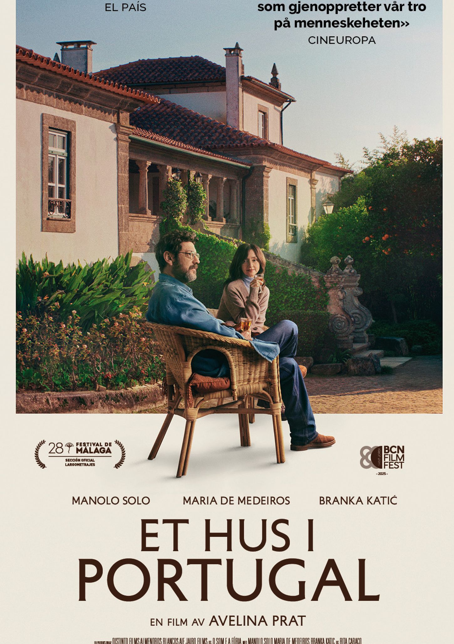 Plakat for 'Et hus i Portugal'
