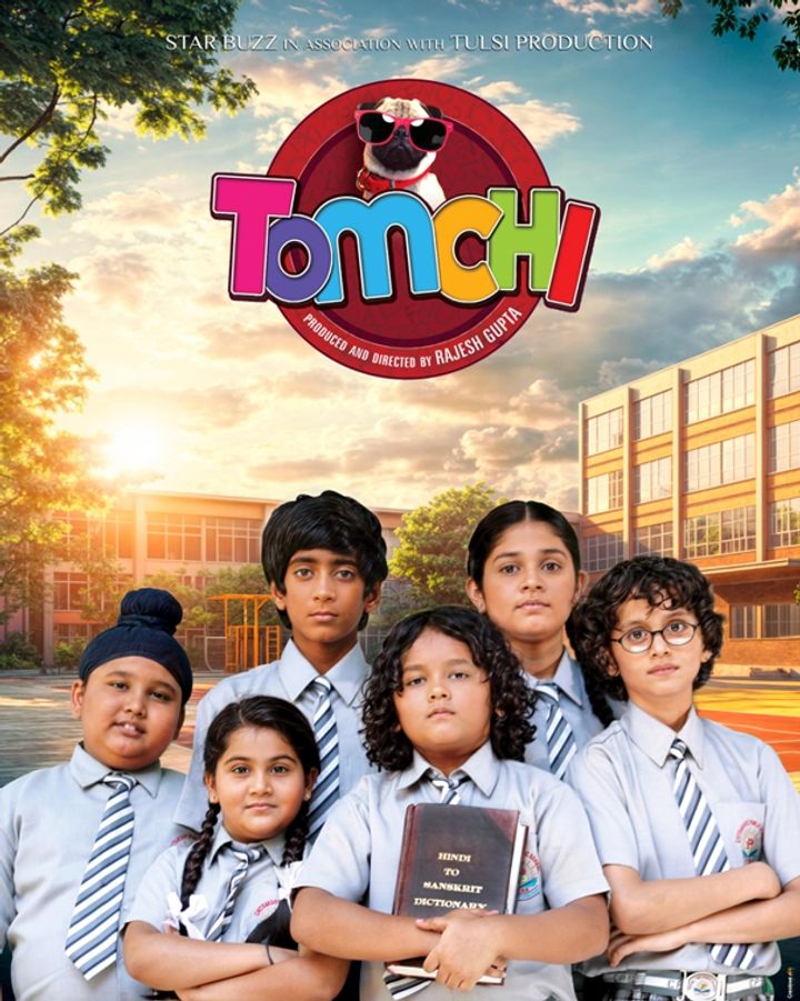 Plakat fra 'Tomchi (2025) – Barnefilm'