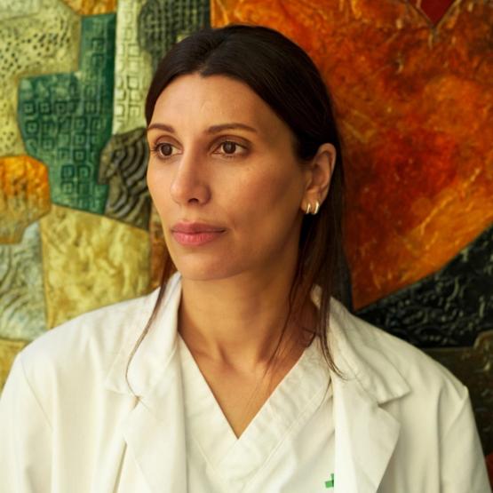 Sara Khorami i ikke navngitt legeserie