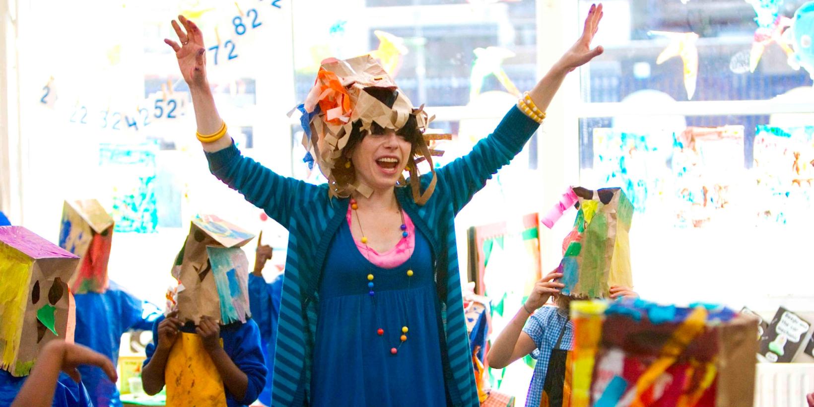 Sally Hawkins i Happy-Go-Lucky