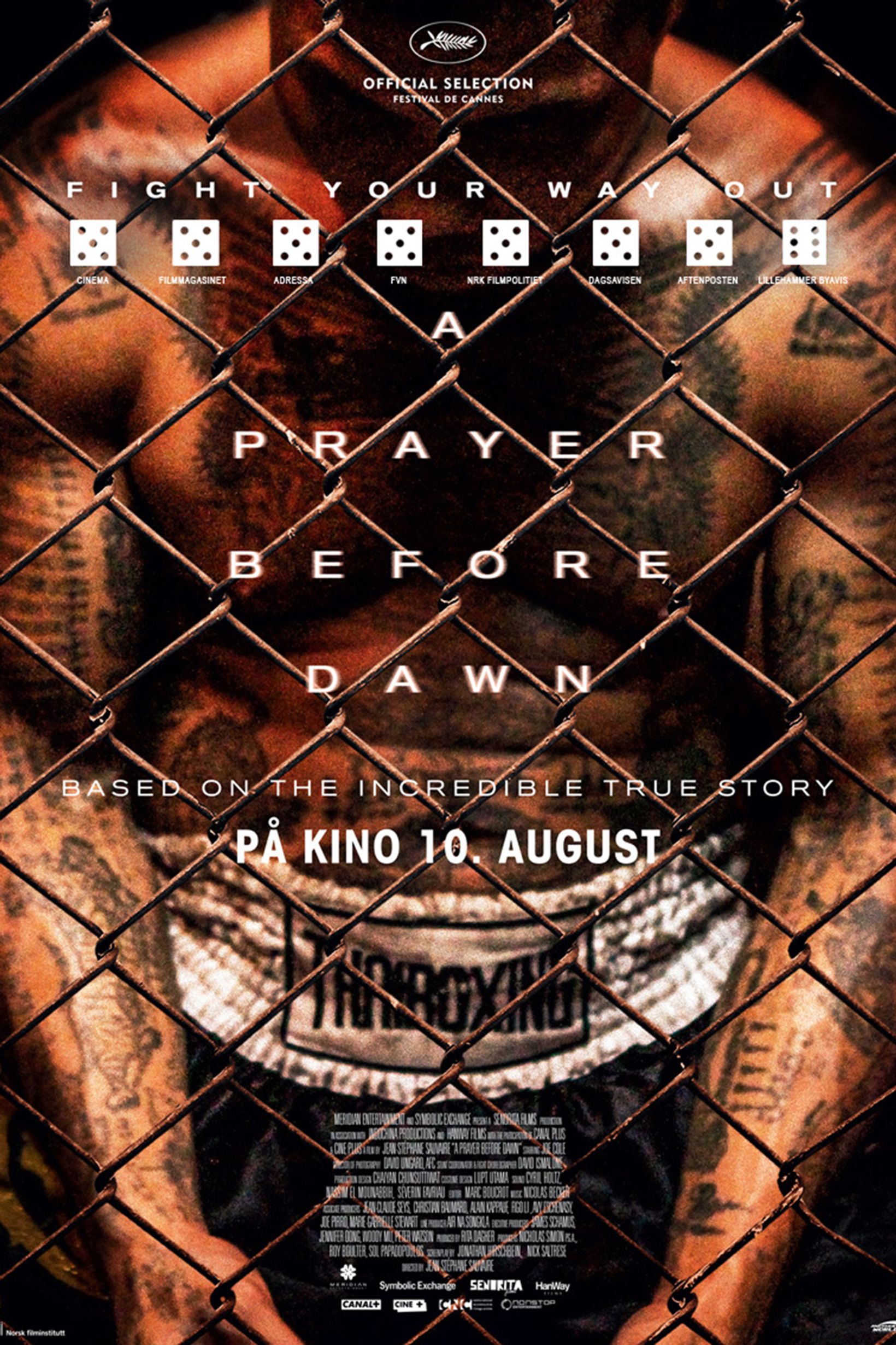 Plakat for 'A Prayer Before Dawn'
