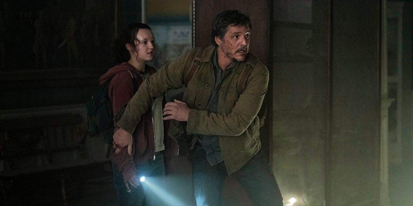 Bella Ramsey og Pedro Pascal i The Last of Us