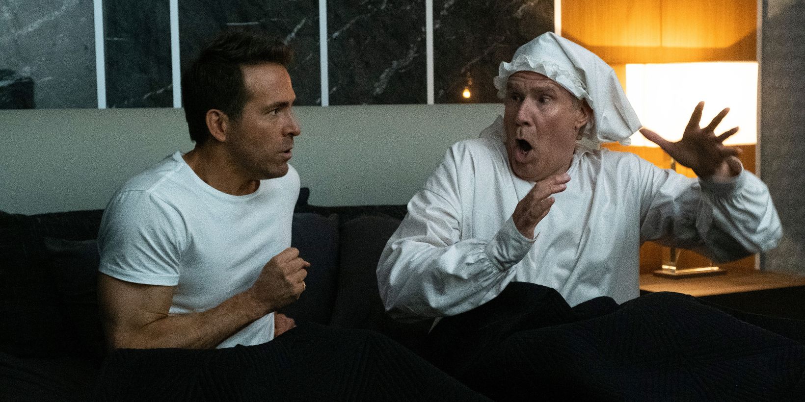Ryan Reynolds og Will Ferrell i Spirited
