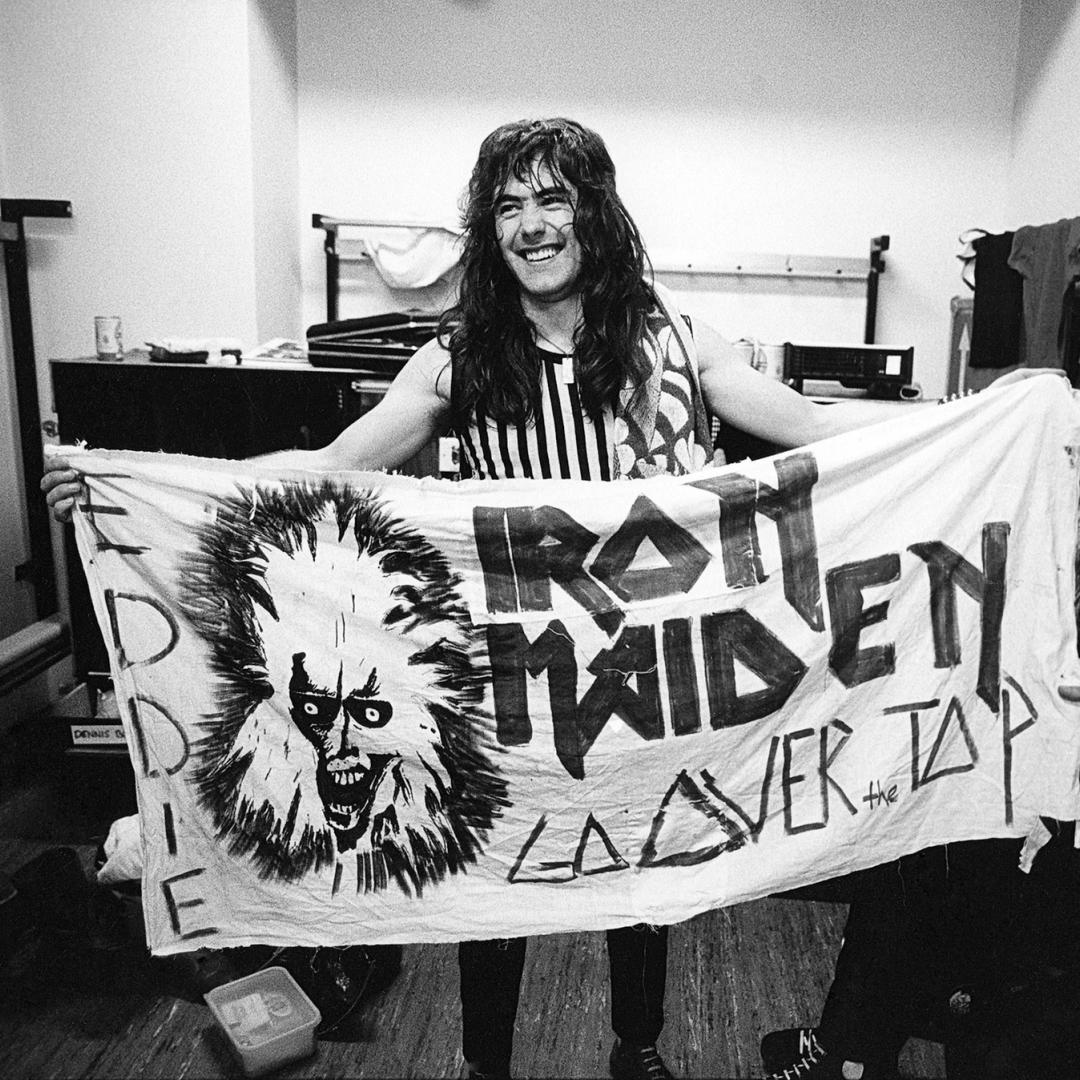 Bilde fra 'Iron Maiden: Burning Ambition'