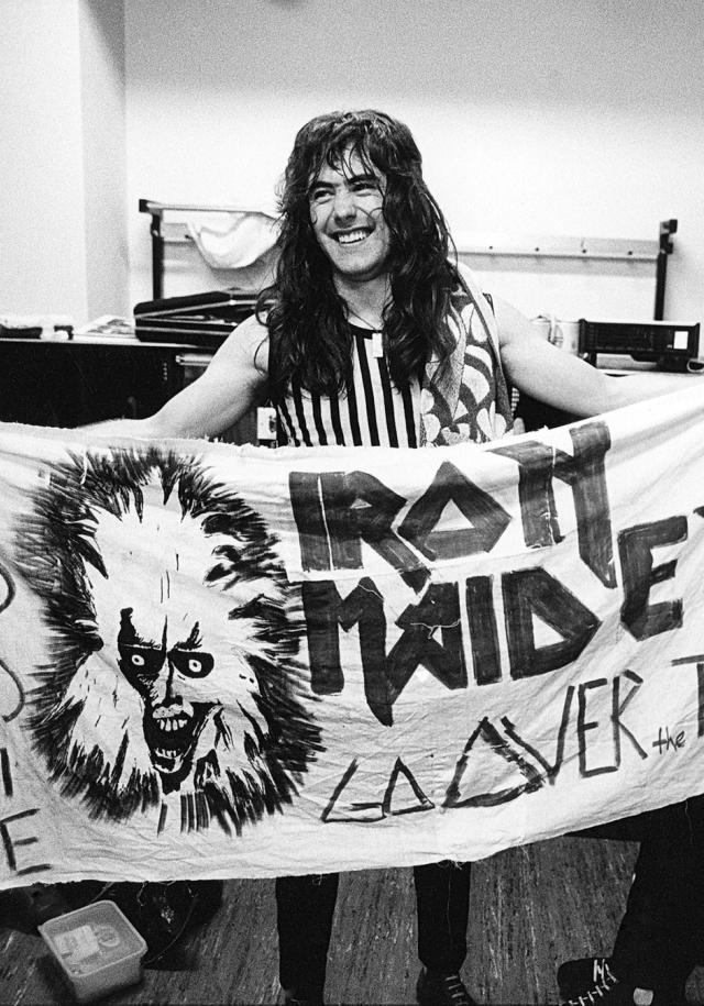 Bilde fra 'Iron Maiden: Burning Ambition'