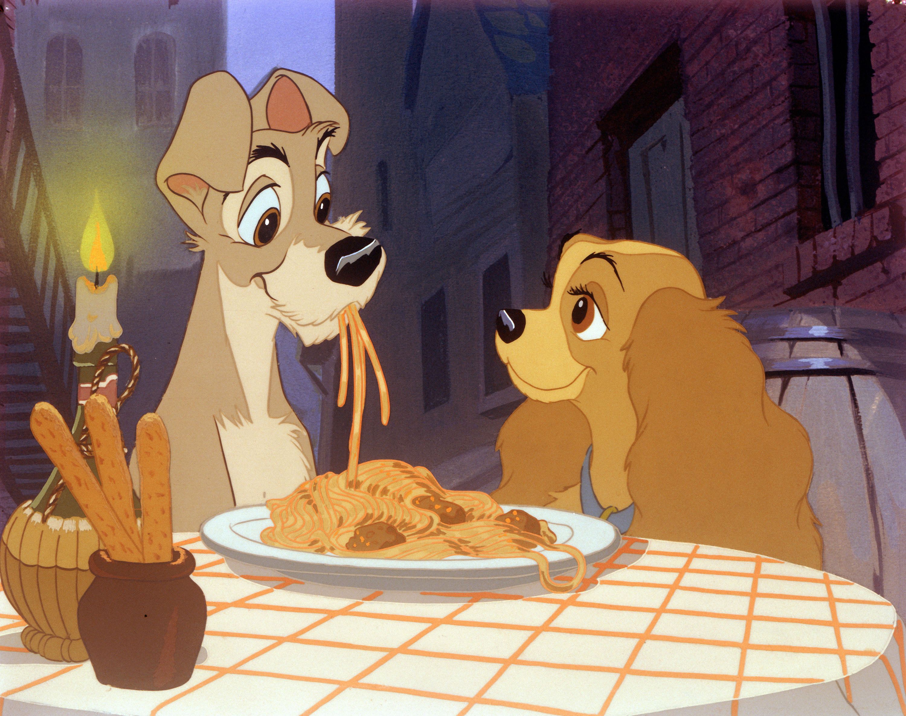 Bilde fra 'Lady og Landstrykeren'