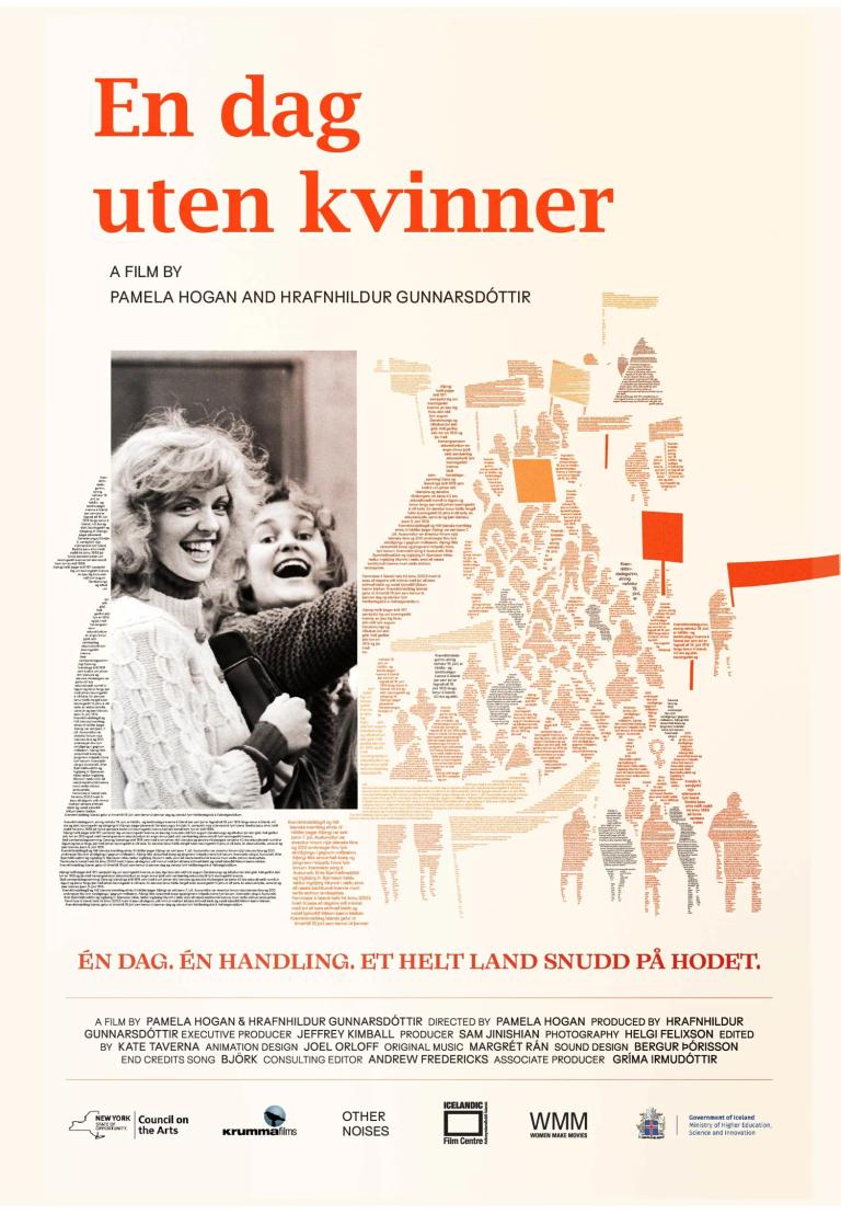 Plakat for 'En dag uten kvinner'