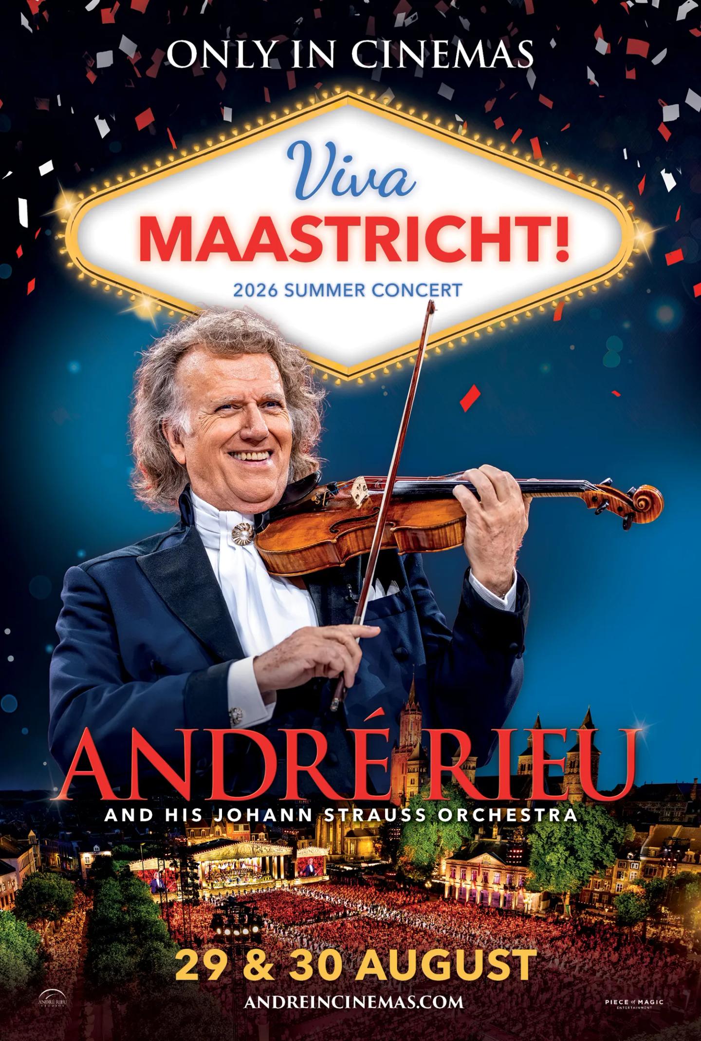 André Rieu’s 2026 Summer Concert: Viva Maastricht!